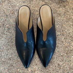 Kitten healed, Italian leather Mules made for the Nordstrom Signature line
